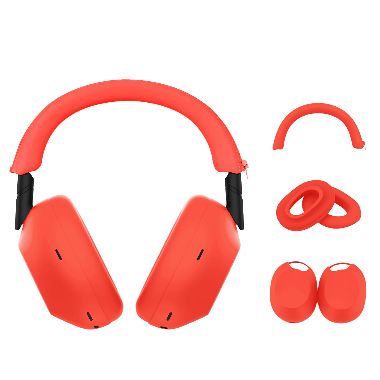 Amazon | Sony WH-1000XM6ヘッドフォン用ソフトシリコンケースカバー